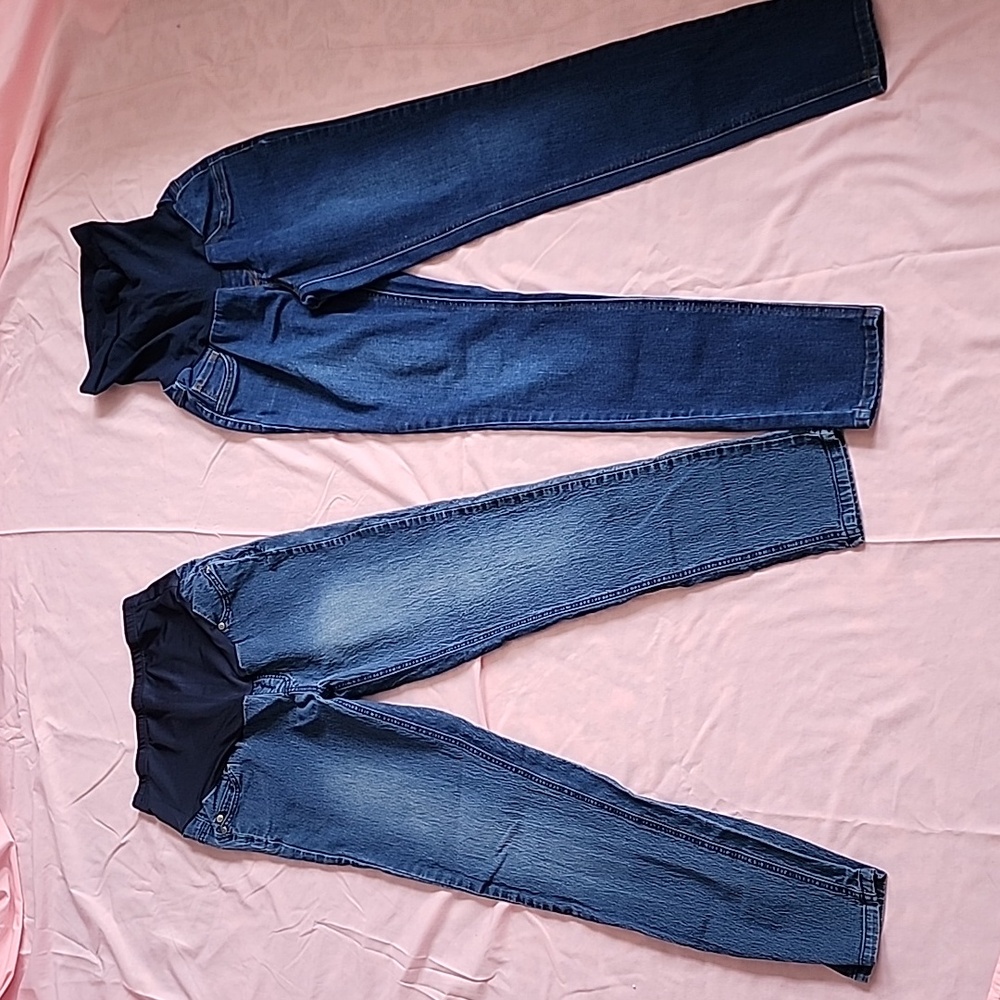Maternity Denim Pants (2pcs)